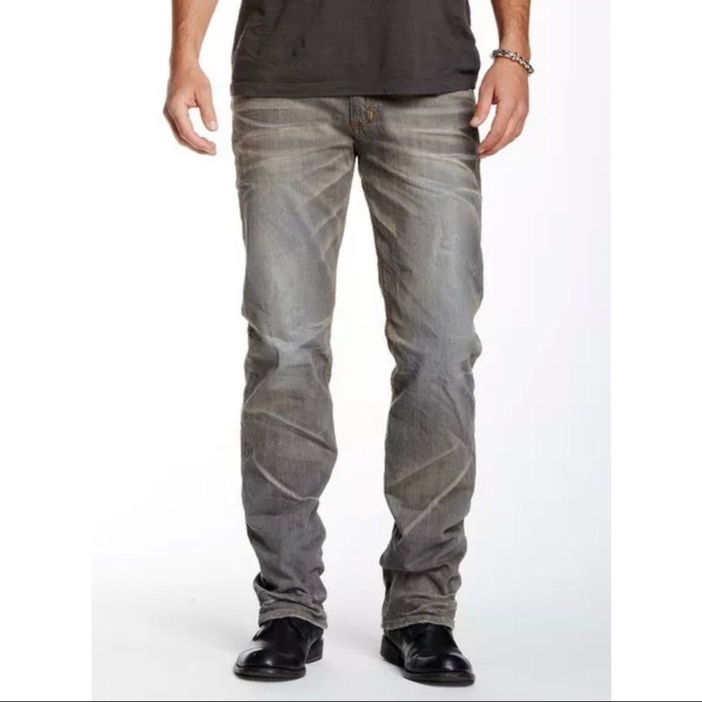 AFFLICTION Men Denim Jeans ACE ASCENDED NORWALK Em - Picture 4 of 9